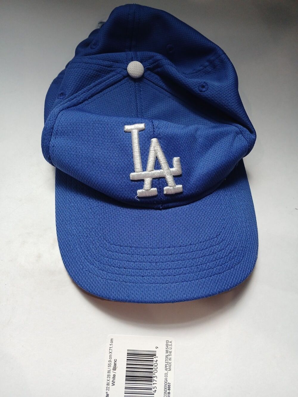 LA Dodgers Youth MLB Baseball Cap Adjustable Blue Kids Hat